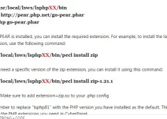 How to install zip extension in php 8.0/8.1 in Cyberpanel